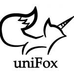 logo unifox – white